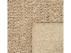 Clicnbuy Alfombra De Exterior-Alfombra ZIZUR apariencia de yute interior exterior 240x340 cm Marru00f3n