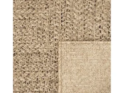 Clicnbuy Alfombra ZIZUR apariencia de yute interior y exterior 60x110 cm Marru00f3n Best