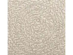 Alfombra ZIZUR color crema 200x290 cm efecto yute interior y exterior Blanco Sale