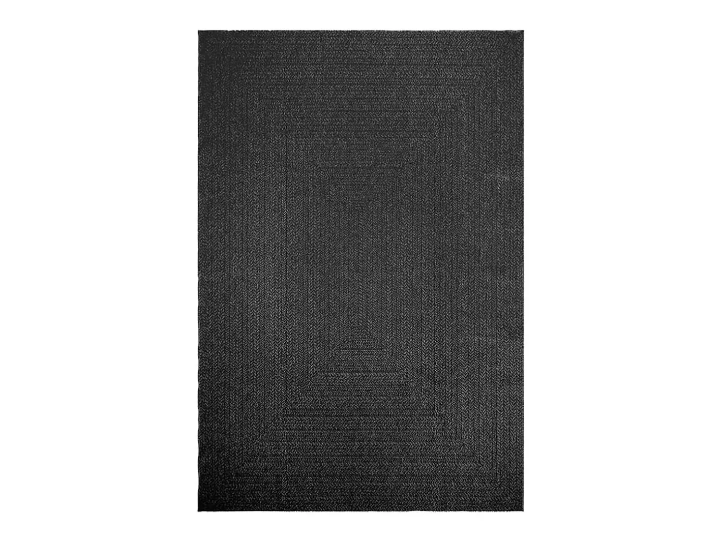 Alfombra De Cocina-Alfombra ZIZUR 200x290 cm aspecto yute interior exterior Gris