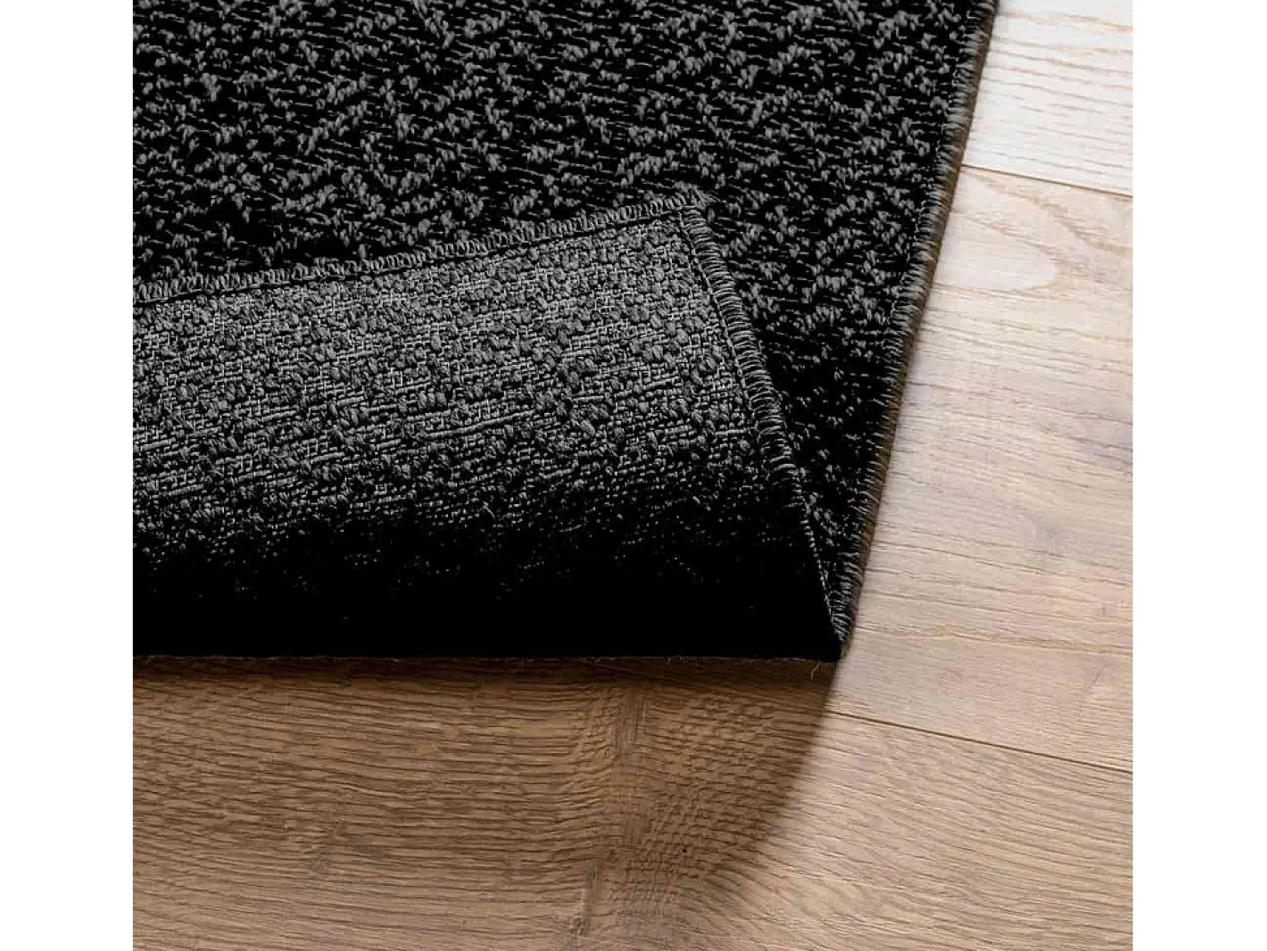 Alfombra De Cocina-Alfombra ZIZUR 200x290 cm aspecto yute interior exterior Gris