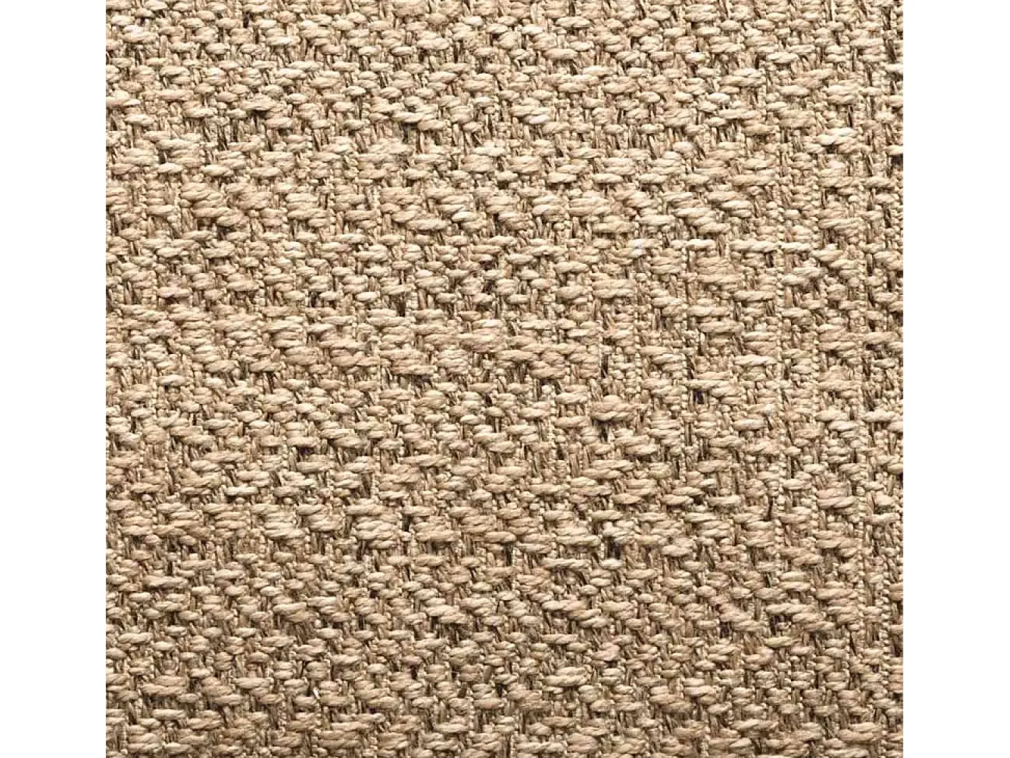 Alfombra ZIZUR 80x150 cm efecto yute para interior y exterior Marru00f3n Hot