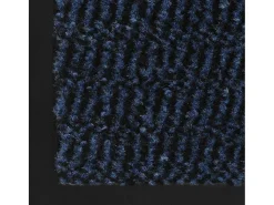Alfombras de entrada rectangulares de nudo 2 uds 90x150 cm ES330252 Azul Best