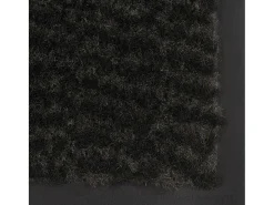 Alfombras entrada rectangulares de nudo 2 uds 120x180 cm ES397379 Negro Sale