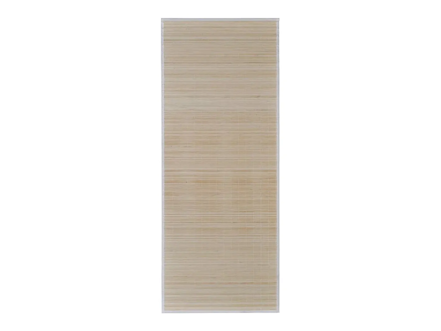 Clicnbuy Alfombras rectangulares de bambú natural 4 unidades 120x180 cm Beige Outlet