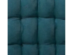 New Atmosphera Alfombrilla con borlas Azul verdoso