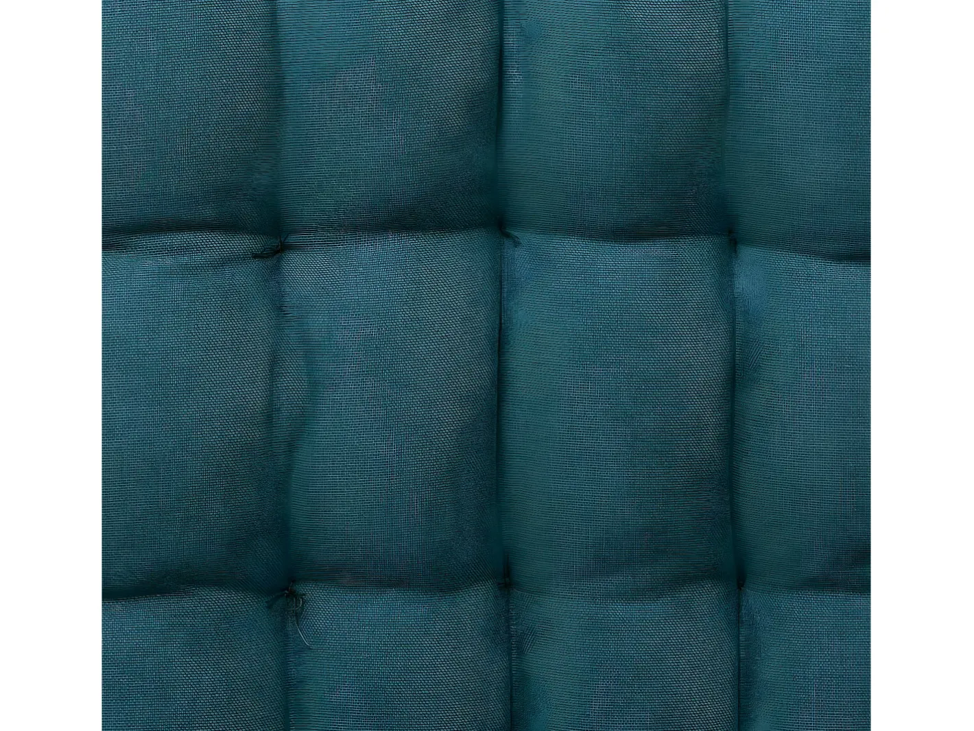 New Atmosphera Alfombrilla con borlas Azul verdoso