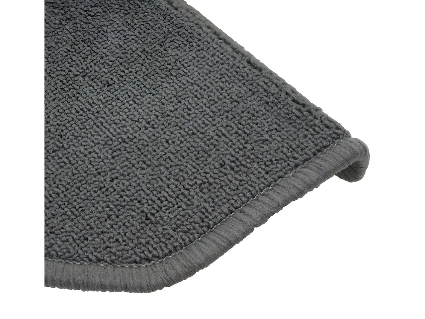 MCW Alfombrilla para escalones -G49 (juego de 15), media caña, Gris Online