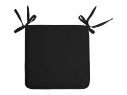 Ropa De Casa-Almohadilla de silla unida con una multitud de colores 38 x 38 cm Negro