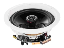 Altavoces de Techo SucceBuy Lote de 4 Bluetooth 17cm 150 W de Montaje Empotrado en la Pared, Sistema de Altavoces Empotrados en Techo y Pared Blanco