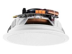 Altavoces de Techo SucceBuy Lote de 4 Bluetooth 17cm 150 W de Montaje Empotrado en la Pared, Sistema de Altavoces Empotrados en Techo y Pared Blanco