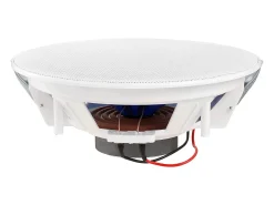 Plafón-Altavoces de Techo SucceBuy Lote de 2 50 Vatios 20cm, Montaje Empotrado, Sistema de Altavoces Empotrados en Techo y Pared Blanco