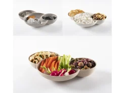 Guzzini Presentación Y Servicio-Aperitivo tórtola Tierra Gris
