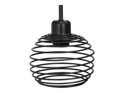 NETTLIFE Aplicación para pared , lámpara de iluminación para pared interior Vintage, lámparas para pasillo retro, negra, E27. Negro New