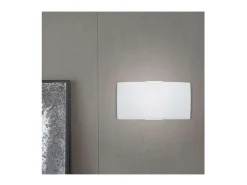Outlet Aplique a pared modelo Marc acabado 10 cm(alto) 30 cm(ancho) 15 cm(fondo Blanco