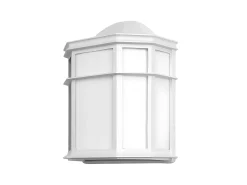 AKUNADECOR Iluminación Exterior-Aplique Bellatrix Para Exterior En Aluminio Ip44 Blanco