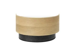 New AKUNADECOR Aplique Colet En Negro Y Madera Clara Marru00f3n