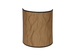 AKUNADECOR Aplique Para Pared-Aplique Con Diseño Pergamino/ Modelo Papiro Negro