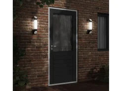 Aplique de exterior de acero inoxidable ES427194 Negro Online