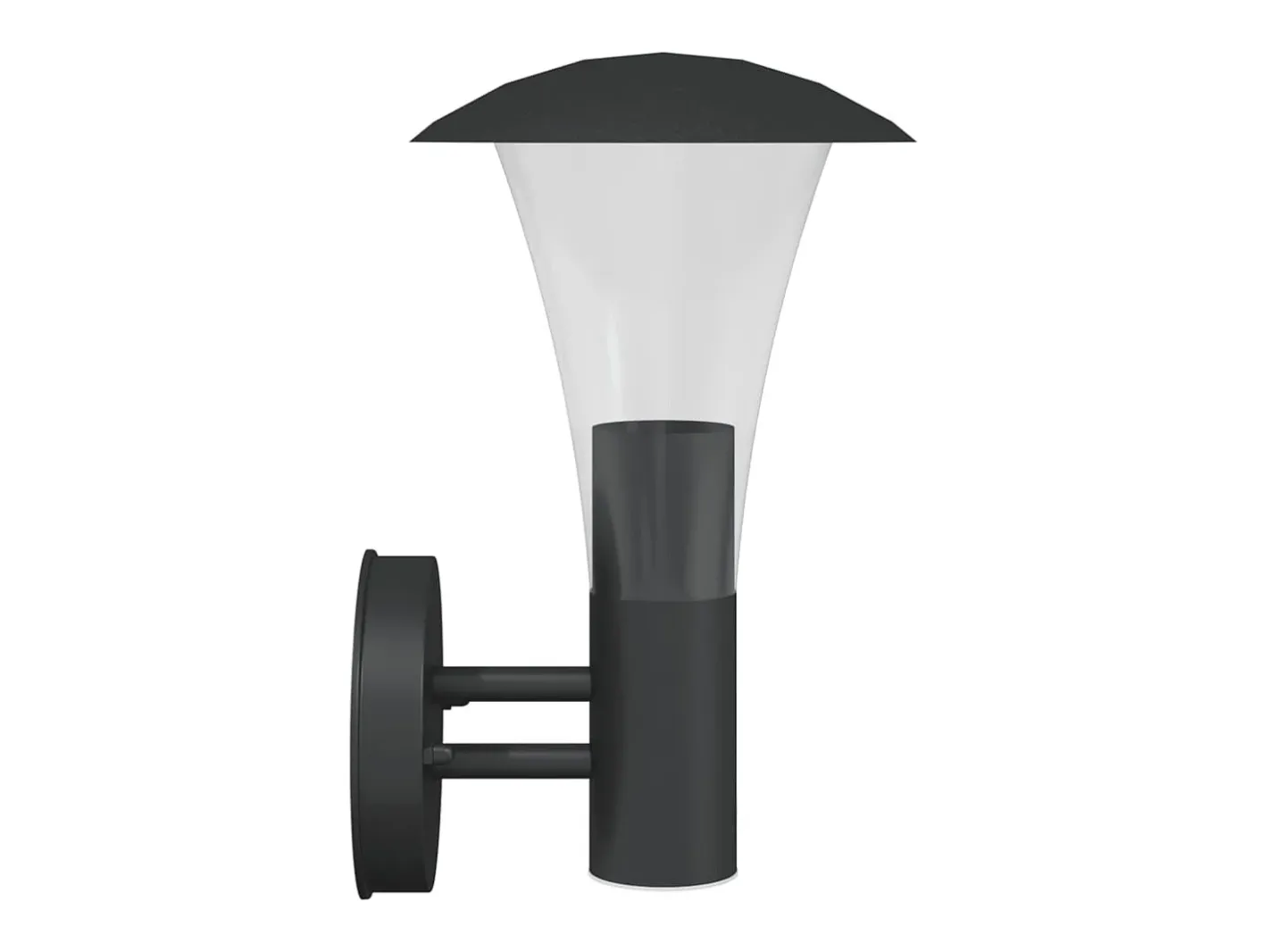 Outlet Aplique de exterior de acero inoxidable ES914190 Negro