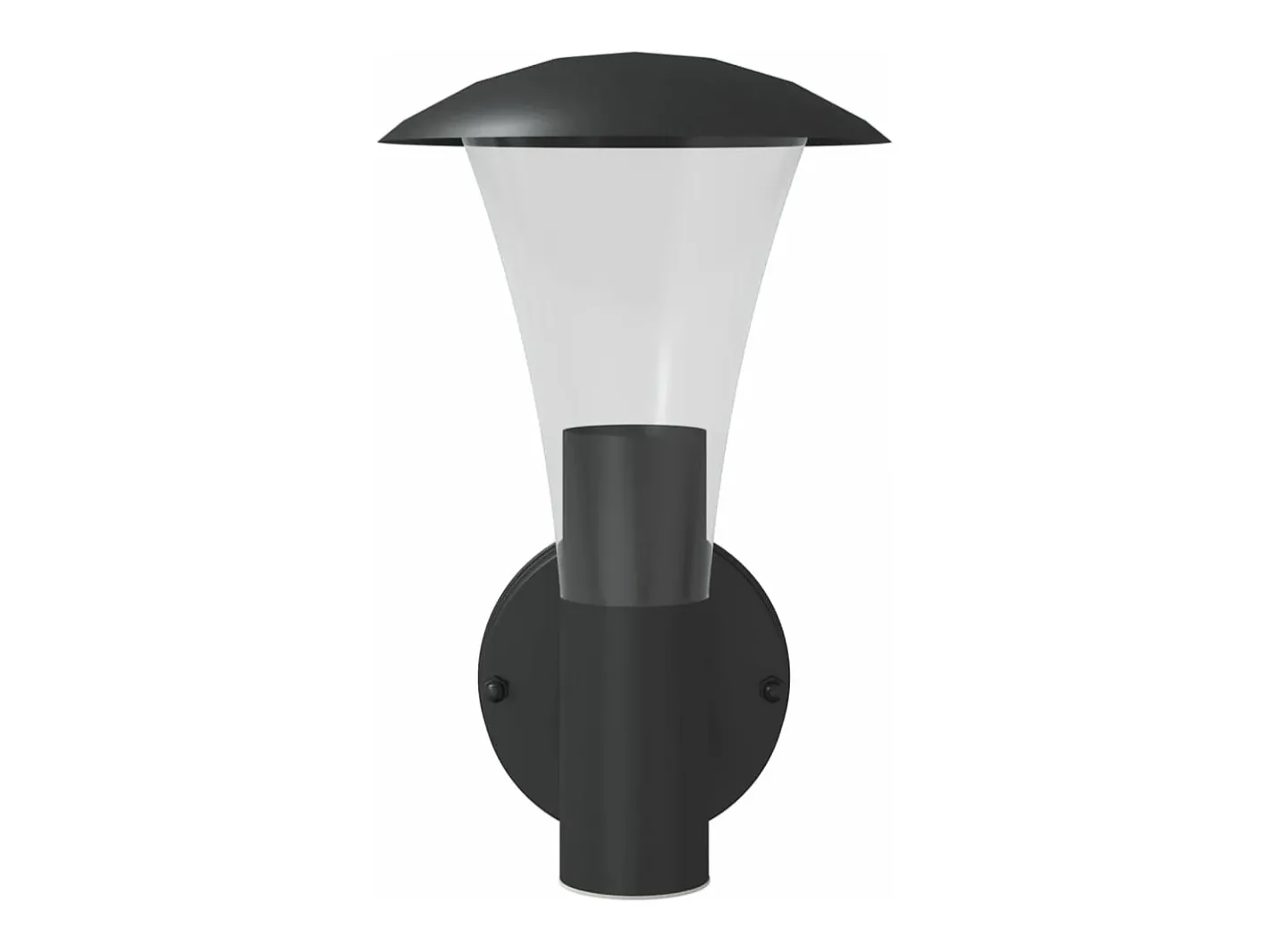 Outlet Aplique de exterior de acero inoxidable ES914190 Negro