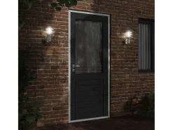 Aplique de exterior de acero inoxidable ES552756 Plateado Clearance
