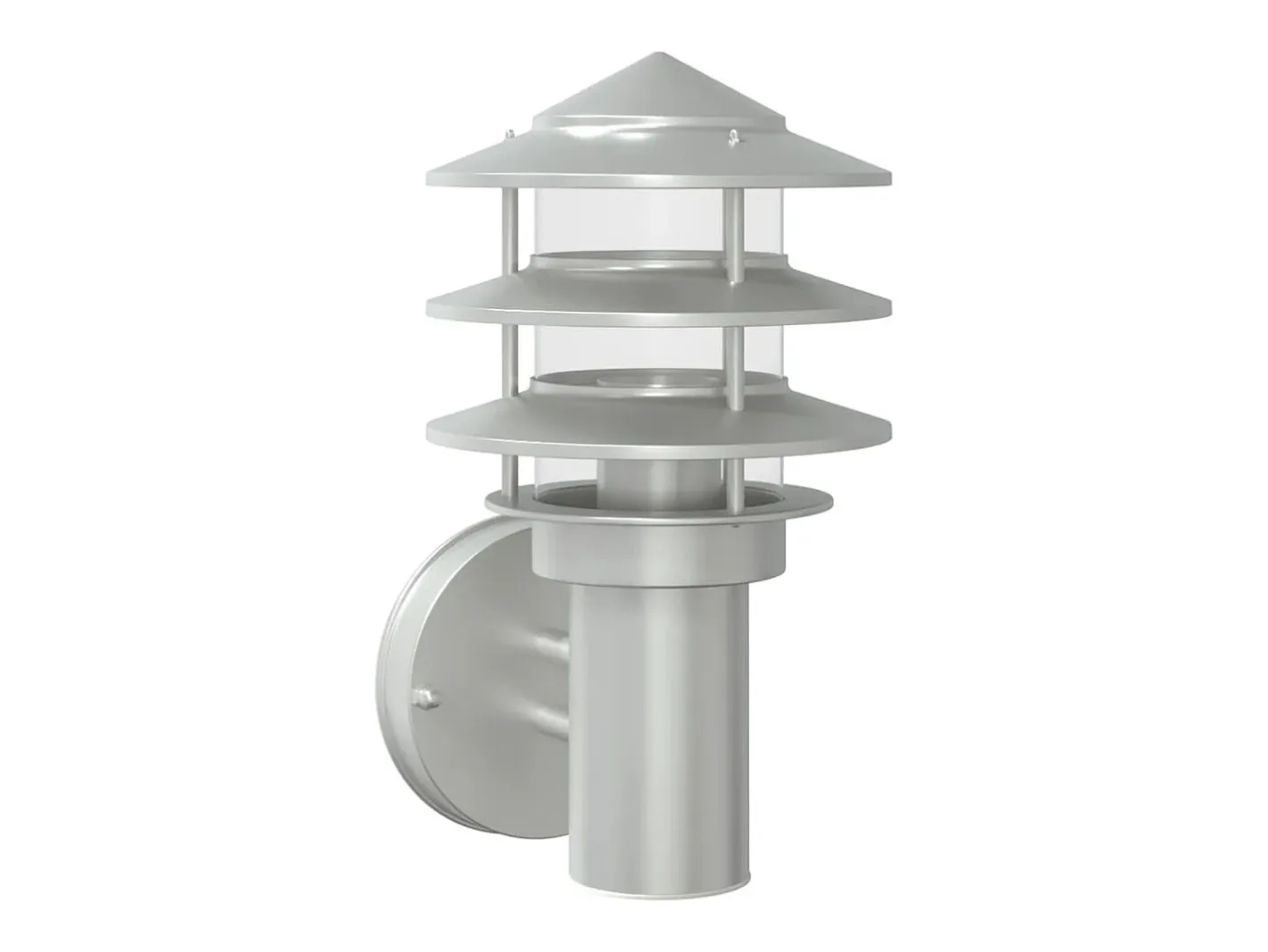 Aplique de exterior de acero inoxidable ES552756 Plateado Clearance