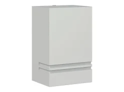 New Aplique de exterior de acero inoxidable ES499134 Plateado
