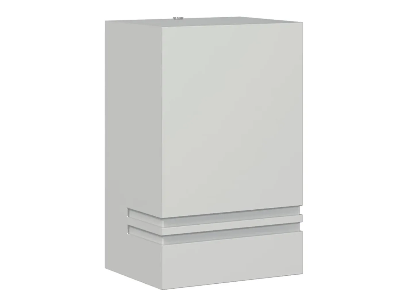 New Aplique de exterior de acero inoxidable ES499134 Plateado