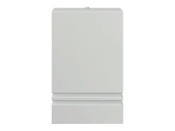 New Aplique de exterior de acero inoxidable ES499134 Plateado