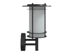 Discount Aplique de exterior de acero inoxidable ES451404 Negro