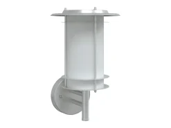 Outlet Aplique de exterior de acero inoxidable ES391444 Plateado