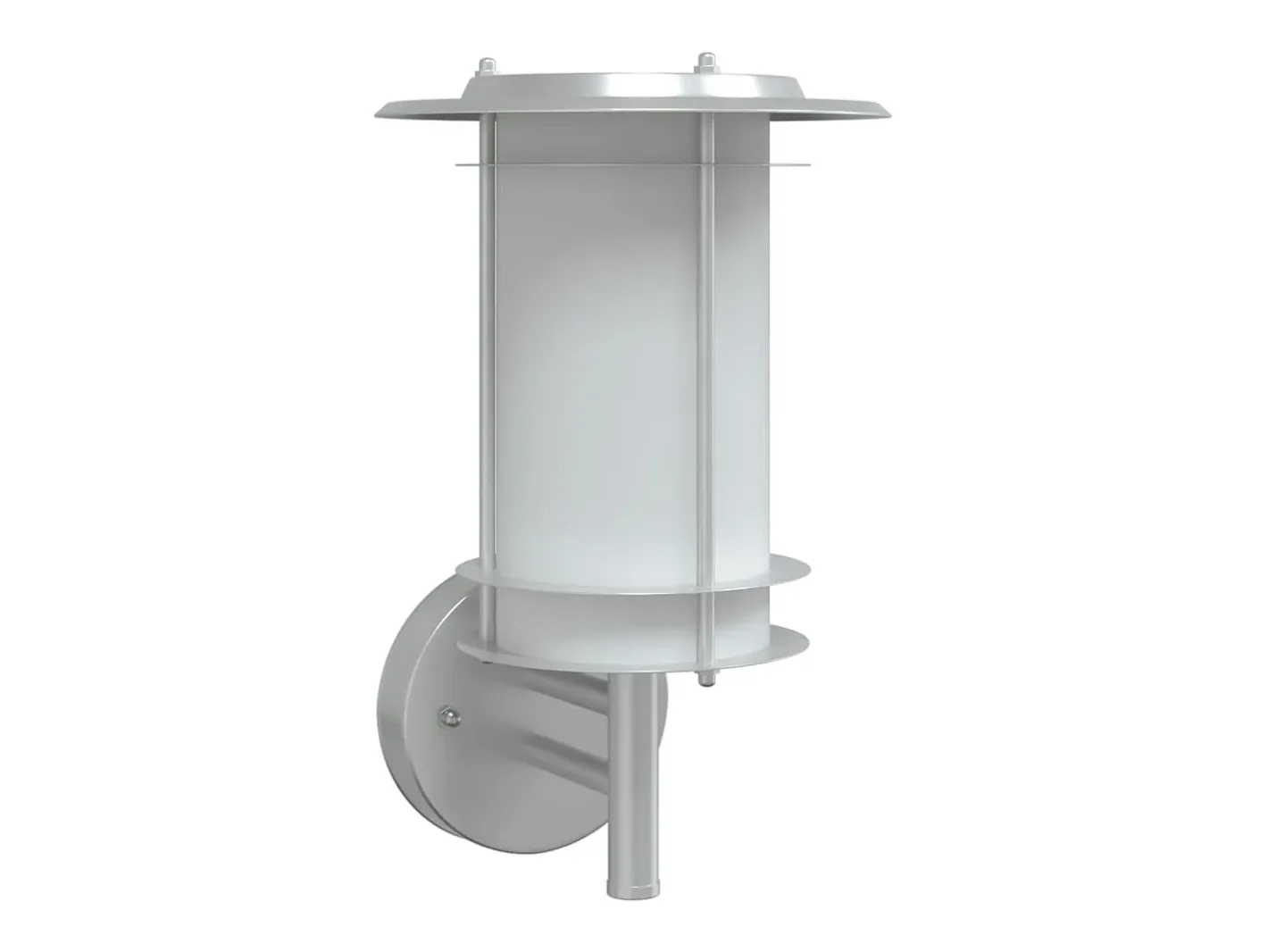 Outlet Aplique de exterior de acero inoxidable ES391444 Plateado