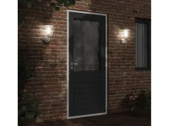 Aplique de exterior de acero inoxidable ES760281 Plateado