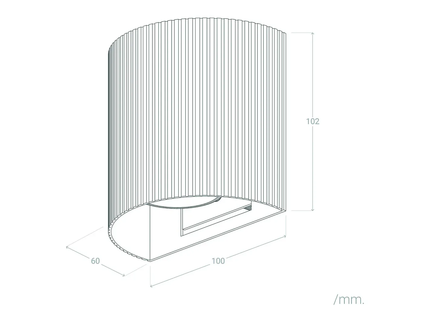 Ledkia Aplique de Pared Aluminio Aritz Negro Best