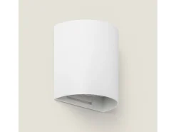 Ledkia Plafón-Aplique de Pared Aluminio Adonai Blanco