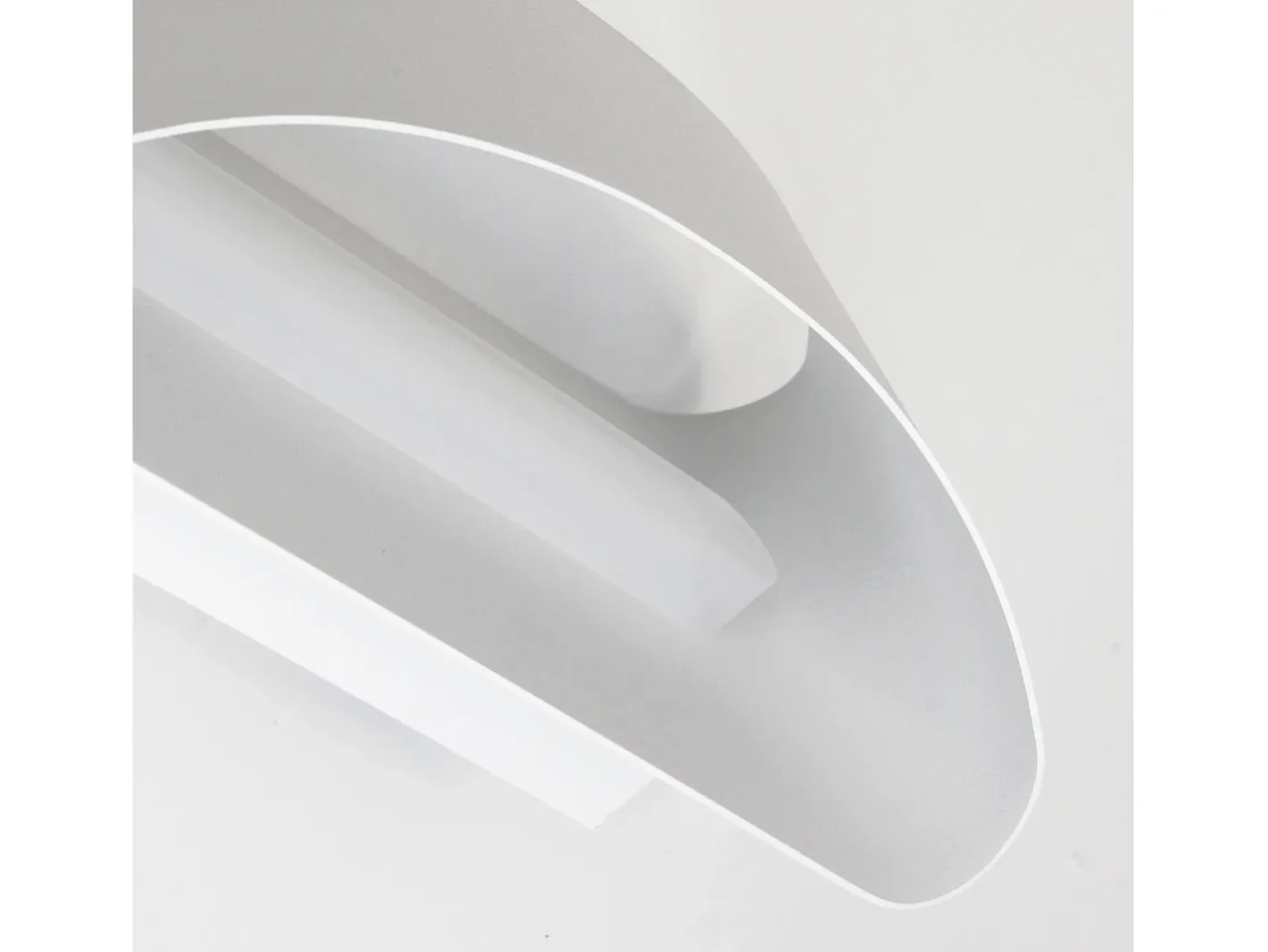 Aplique de pared COOPER estilo moderno y versátil - Anchura 24 cm - LED SMD 9W - 850lm y 3K - up&down - acero y Blanco Sale