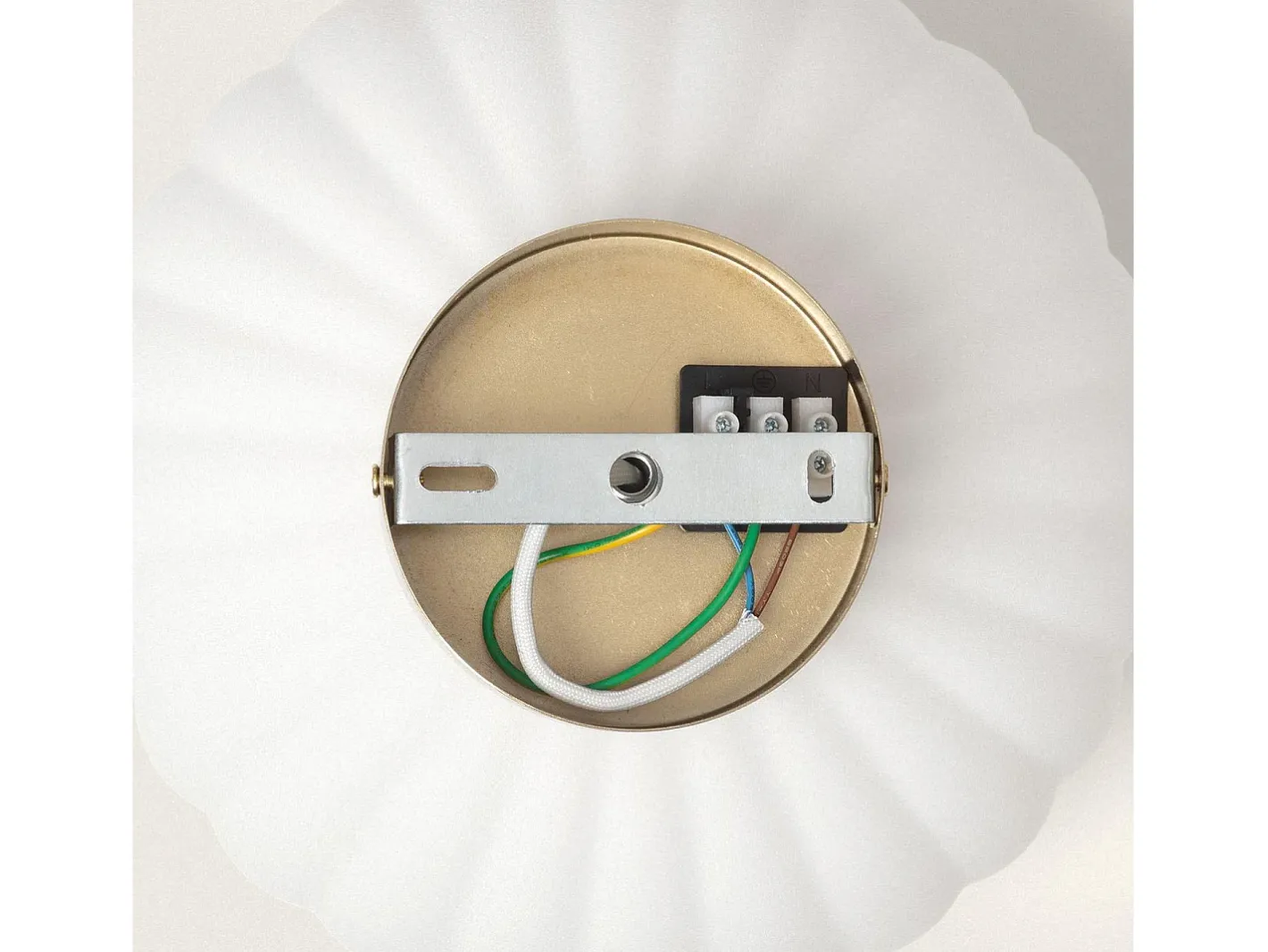 Ledkia Aplique de Pared Cristal Celina Blanco Multicolor Best
