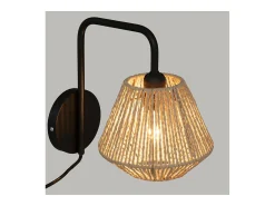 Atmosphera Aplique Para Pared-Aplique de pared de cuerdas Beige
