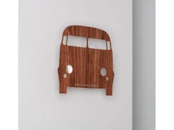 Ledkia Aplique Para Pared-Aplique de Pared de Madera Infantil Bussi Natural Color natural claro