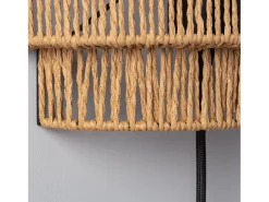 Discount Ledkia Aplique de Pared de Ratán Kirito Natural Color natural claro