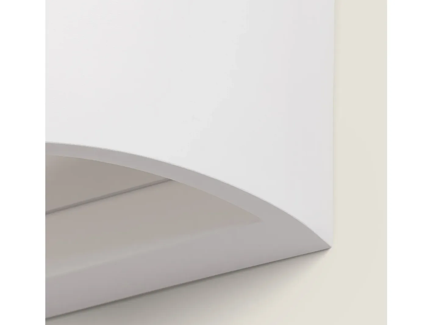 Ledkia Aplique de Pared de Yeso Fosty Blanco Multicolor Online
