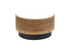 AKUNADECOR Aplique De Pared En Metal Color Negro Modelo Colet Marru00f3n Hot