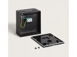 Ledkia Aplique de Pared Exterior LED 6W Aluminio Mully Negro Sale