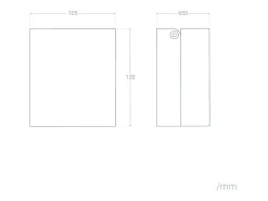 Ledkia Aplique de Pared Exterior LED 6W Aluminio Mully Negro Sale