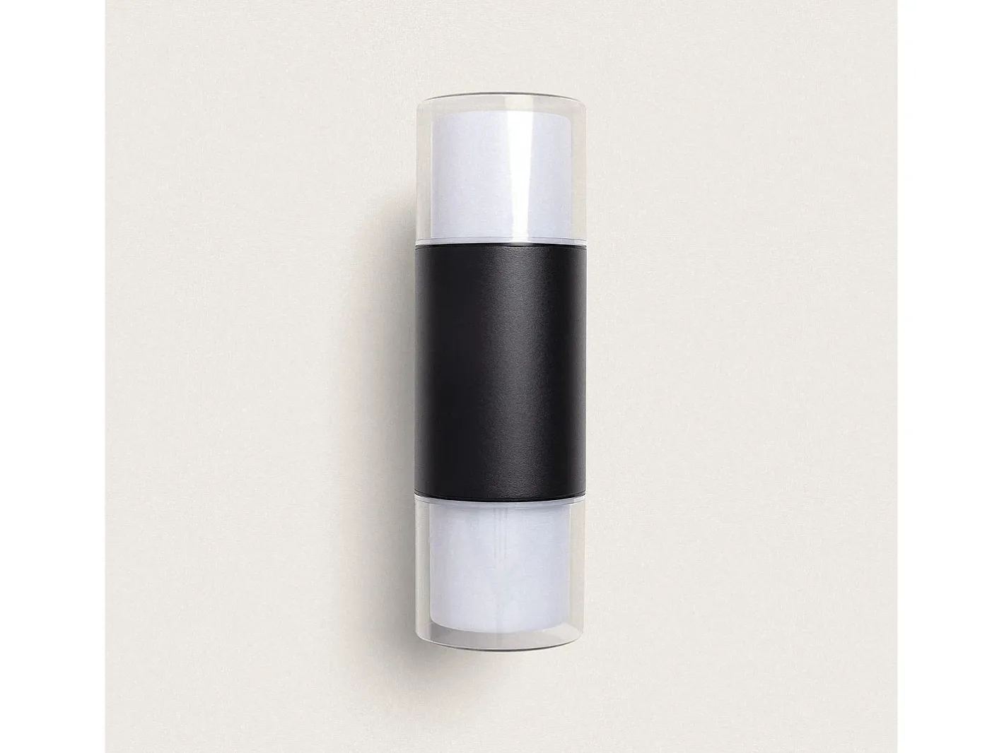 Clearance Ledkia Aplique de Pared Exterior Aluminio Docker Negro