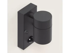 Ledkia Aplique Para Pared-Aplique de Pared Exterior Acero Inoxidable con Sensor PIR Stone Antracita Transparente