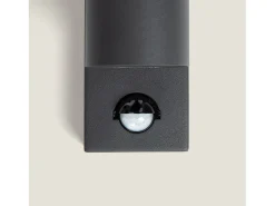 Ledkia Aplique Para Pared-Aplique de Pared Exterior Acero Inoxidable con Sensor PIR Stone Antracita Transparente