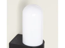Ledkia Iluminación Exterior-Aplique de Pared Exterior Aluminio Anturio Negro