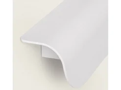 Ledkia Iluminación Exterior-Aplique de Pared Exterior LED 12W Aluminio Agerato Blanco